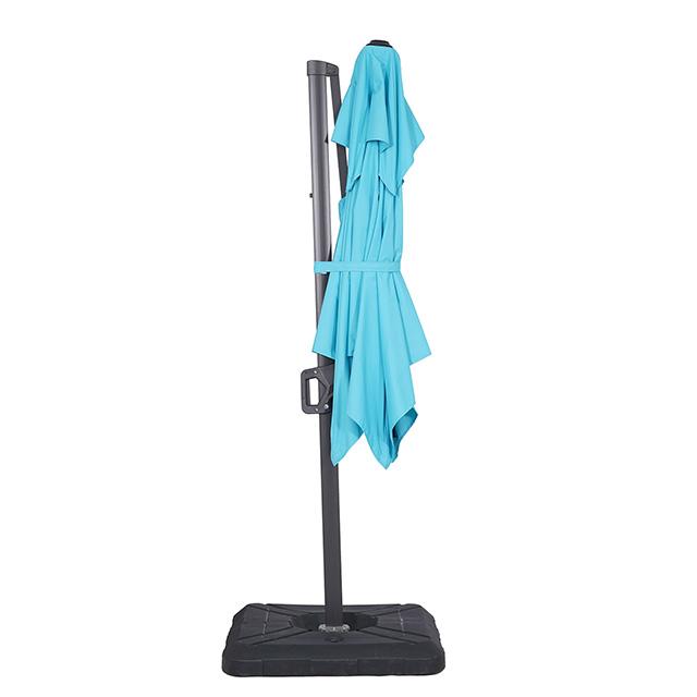 Fida 8 Ft Square Umbrella w/ Double Top + 37" Large Base - Royal Furniture & Gifts (MI) - Multi Location