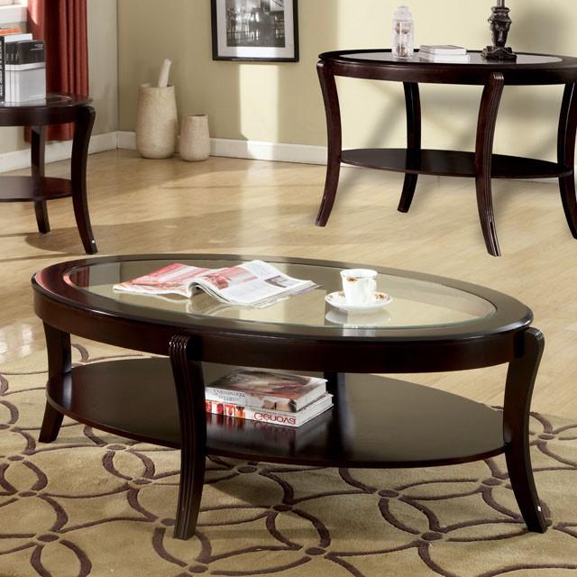 FINLEY Espresso Coffee Table - Royal Furniture & Gifts (MI) - Multi Location