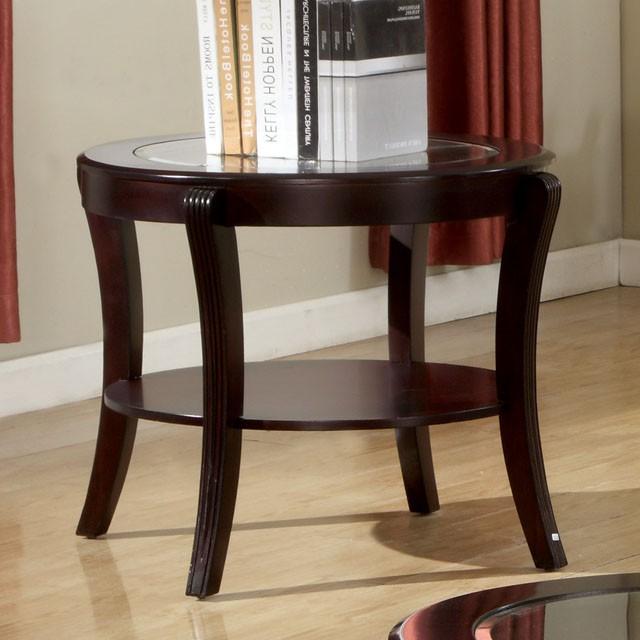 FINLEY Espresso End Table - Royal Furniture & Gifts (MI) - Multi Location