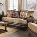 Fletcher Brown/Tan Love Seat - Royal Furniture & Gifts (MI) - Multi Location