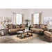 Fletcher Brown/Tan Love Seat - Royal Furniture & Gifts (MI) - Multi Location