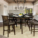 Flick Rustic Oak Counter Ht. Table - Royal Furniture & Gifts (MI) - Multi Location