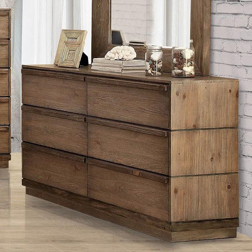 COIMBRA Rustic Natural Tone Dresser - Royal Furniture & Gifts (MI) - Multi Location