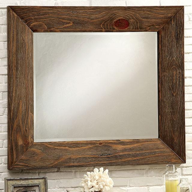 COIMBRA Rustic Natural Tone Mirror - Royal Furniture & Gifts (MI) - Multi Location
