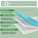 Coreopsis 8" Twin Memory Foam Wave Comfort - Royal Furniture & Gifts (MI) - Multi Location