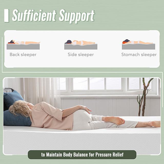Coreopsis 8" Twin Memory Foam Wave Comfort - Royal Furniture & Gifts (MI) - Multi Location