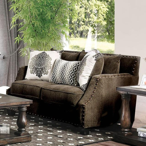 Cornelia Light Brown Love Seat - Royal Furniture & Gifts (MI) - Multi Location