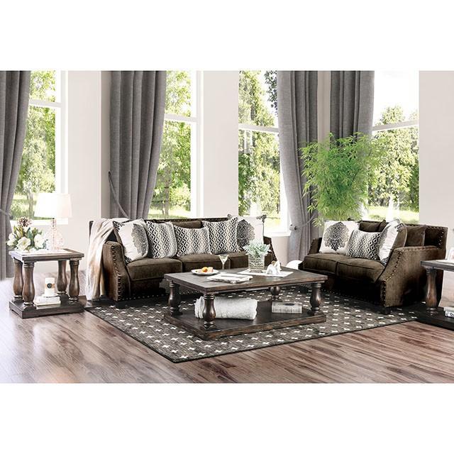 Cornelia Light Brown Love Seat - Royal Furniture & Gifts (MI) - Multi Location