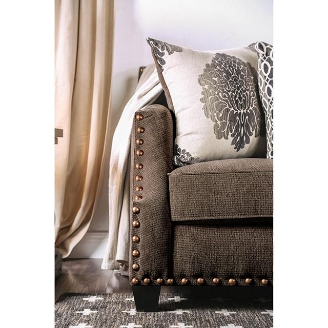 Cornelia Light Brown Love Seat - Royal Furniture & Gifts (MI) - Multi Location