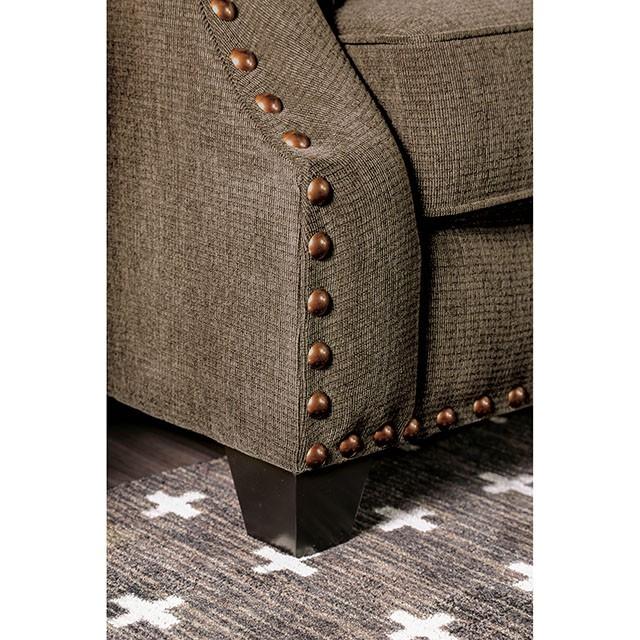 Cornelia Light Brown Love Seat - Royal Furniture & Gifts (MI) - Multi Location