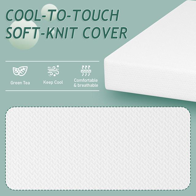 Forsythia 10" Full Green Tea Gel Memory Foam - Royal Furniture & Gifts (MI) - Multi Location