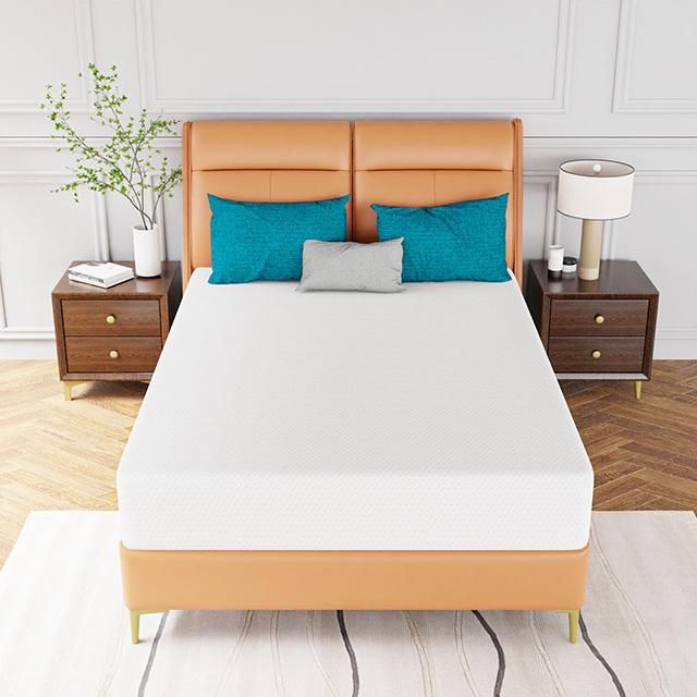 Forsythia 10" Full Green Tea Gel Memory Foam - Royal Furniture & Gifts (MI) - Multi Location