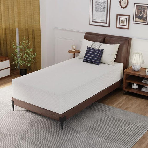 Forsythia 12" Twin Green Tea Gel Memory Foam - Royal Furniture & Gifts (MI) - Multi Location