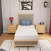 Forsythia 8" Twin Green Tea Gel Memory Foam - Royal Furniture & Gifts (MI) - Multi Location