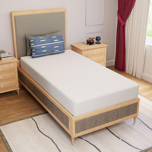Forsythia 8" Twin Green Tea Gel Memory Foam - Royal Furniture & Gifts (MI) - Multi Location