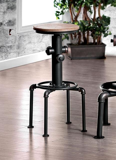 Foskey Antique Black Bar Stool (2/CTN) - Royal Furniture & Gifts (MI) - Multi Location