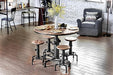 Foskey Antique Black Counter Ht. Chair (2/CTN) - Royal Furniture & Gifts (MI) - Multi Location