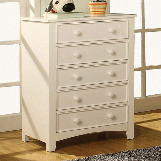 Corry White Chest - Royal Furniture & Gifts (MI) - Multi Location