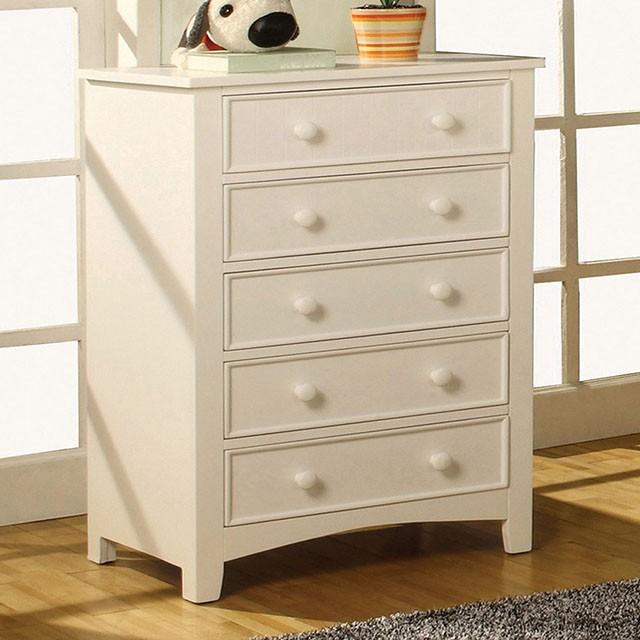Corry White Chest - Royal Furniture & Gifts (MI) - Multi Location