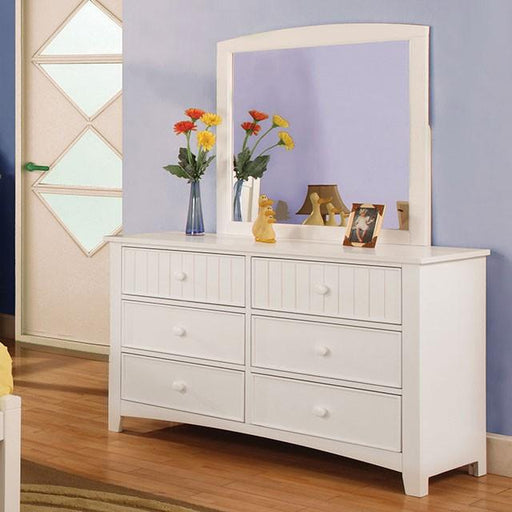 Corry White Dresser - Royal Furniture & Gifts (MI) - Multi Location