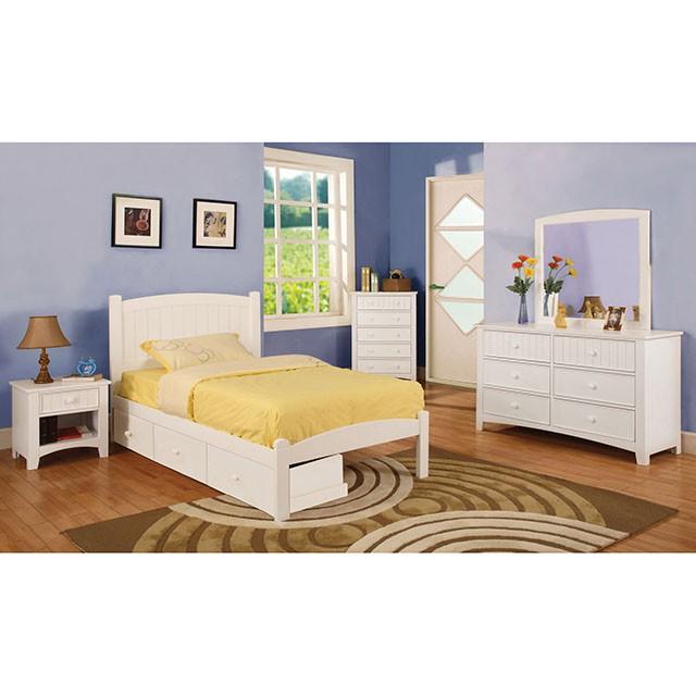 Corry White Mirror - Royal Furniture & Gifts (MI) - Multi Location
