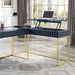 FREIBURG Corner Desk, Antique Blue - Royal Furniture & Gifts (MI) - Multi Location
