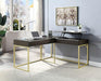 FREIBURG Corner Desk, Walnut - Royal Furniture & Gifts (MI) - Multi Location
