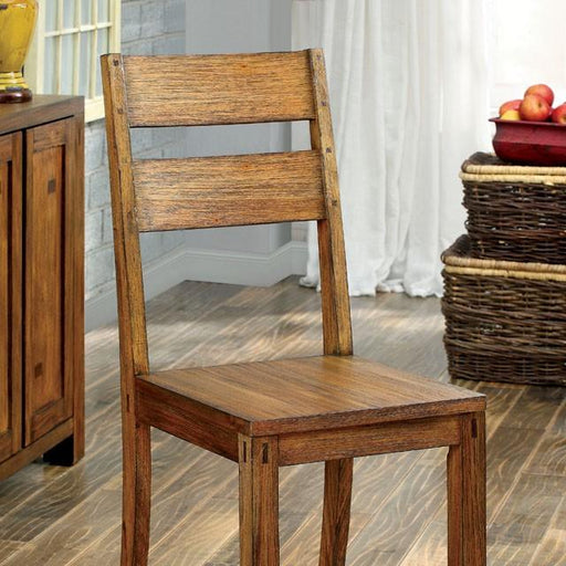 FRONTIER Dark Oak Side Chair (2/CTN) - Royal Furniture & Gifts (MI) - Multi Location
