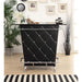 Fuero Black/Chrome Bar Table (K/D) - Royal Furniture & Gifts (MI) - Multi Location
