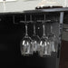 Fuero Black/Chrome Bar Table (K/D) - Royal Furniture & Gifts (MI) - Multi Location