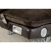 GALLAGHER Dark Brown/Chrome Futon Sofa w/ Bluetooth Speaker, Brown - Royal Furniture & Gifts (MI) - Multi Location