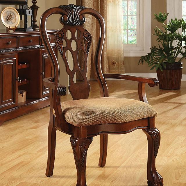 George Town Cherry Arm Chair (2/CTN) - Royal Furniture & Gifts (MI) - Multi Location