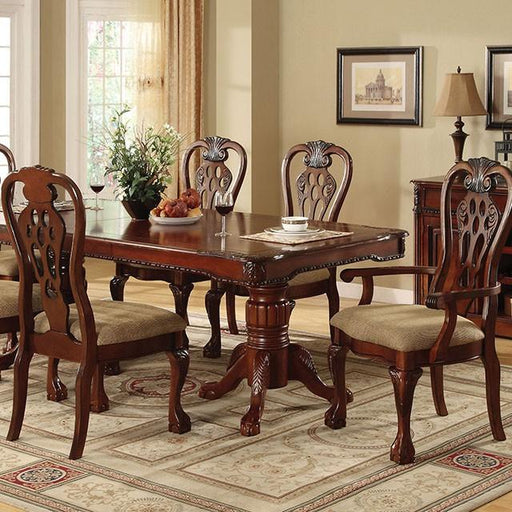GEORGETOWN Antique Cherry Dining Table w/ Double Pedestals - Royal Furniture & Gifts (MI) - Multi Location