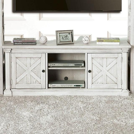 Georgia Antique White 60" TV Stand - Royal Furniture & Gifts (MI) - Multi Location