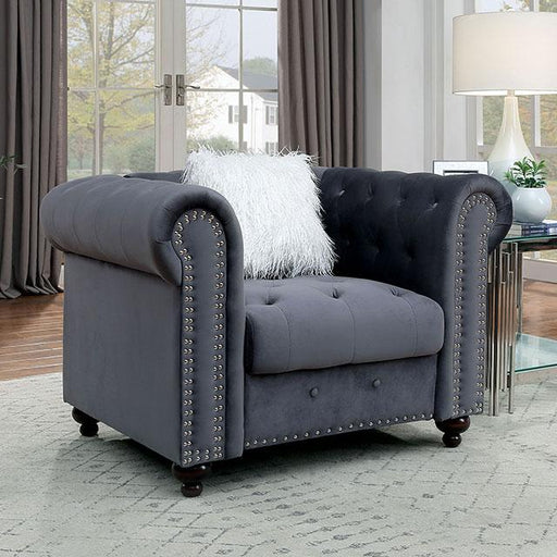 GIACOMO Chair, Gray - Royal Furniture & Gifts (MI) - Multi Location