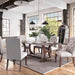 GIANNA Rustic Oak 77" Dining Table - Royal Furniture & Gifts (MI) - Multi Location