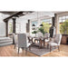 GIANNA Rustic Oak 77" Dining Table - Royal Furniture & Gifts (MI) - Multi Location