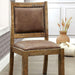 GIANNA Rustic Pine/Brown Side Chair (2/CTN) - Royal Furniture & Gifts (MI) - Multi Location
