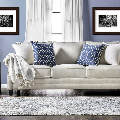 Giovanni Beige/Blue Sofa - Royal Furniture & Gifts (MI) - Multi Location
