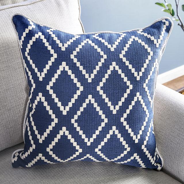 Giovanni Beige/Blue Love Seat - Royal Furniture & Gifts (MI) - Multi Location