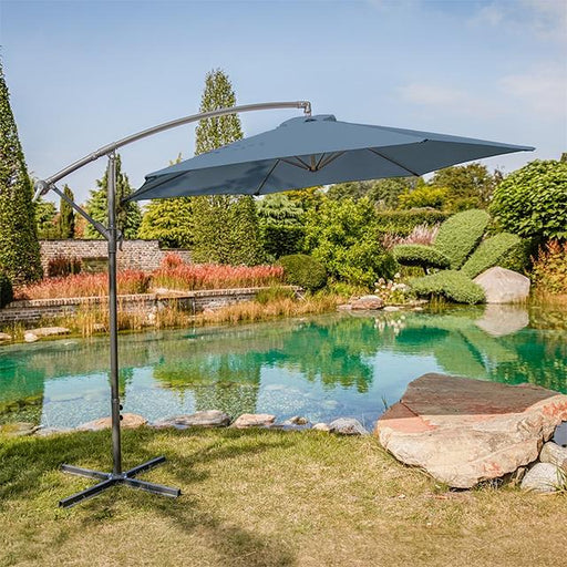 Glam Cantilever Umbrella w/ LED - Royal Furniture & Gifts (MI) - Multi Location