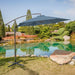 Glam Cantilever Umbrella w/ LED - Royal Furniture & Gifts (MI) - Multi Location