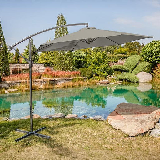 Glam Cantilever Umbrella w/ LED - Royal Furniture & Gifts (MI) - Multi Location