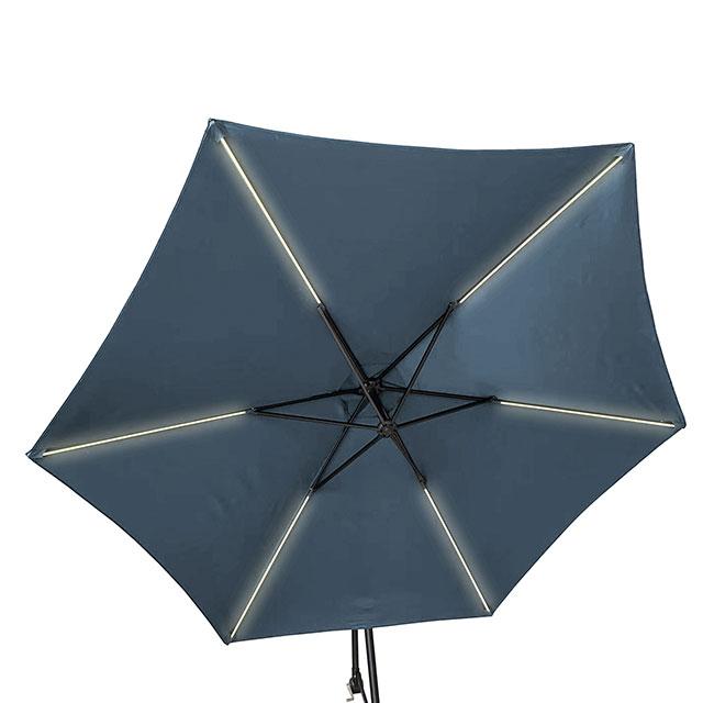 Glam Cantilever Umbrella w/ LED - Royal Furniture & Gifts (MI) - Multi Location