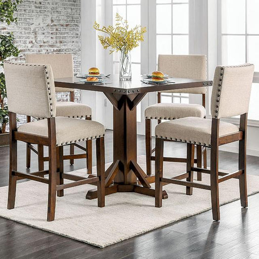 GLENBROOK Brown Cherry Counter Ht. Table - Royal Furniture & Gifts (MI) - Multi Location