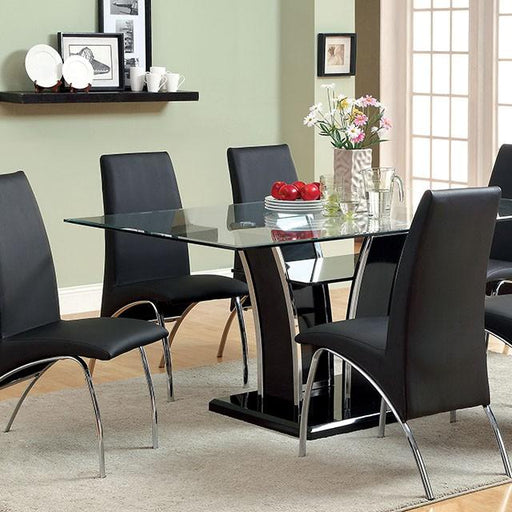 Glenview Black Dining Table - Royal Furniture & Gifts (MI) - Multi Location