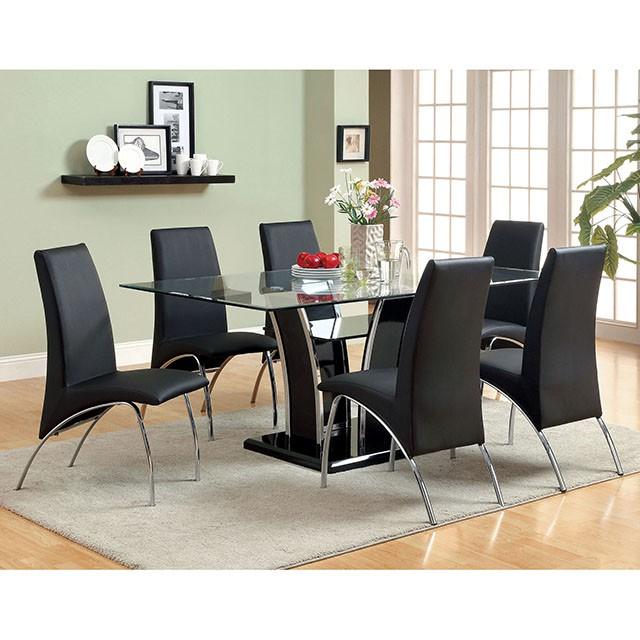 Glenview Black Dining Table - Royal Furniture & Gifts (MI) - Multi Location