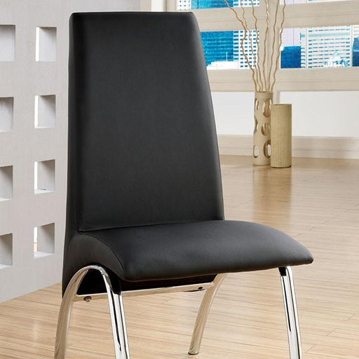 Glenview Black Side Chair - Royal Furniture & Gifts (MI) - Multi Location