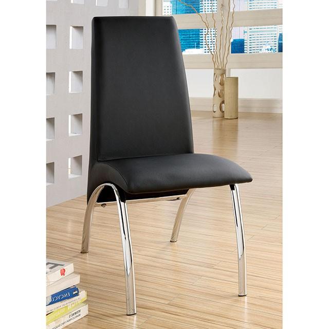 Glenview Black Side Chair - Royal Furniture & Gifts (MI) - Multi Location