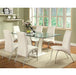 Glenview White/Chrome Dining Table - Royal Furniture & Gifts (MI) - Multi Location